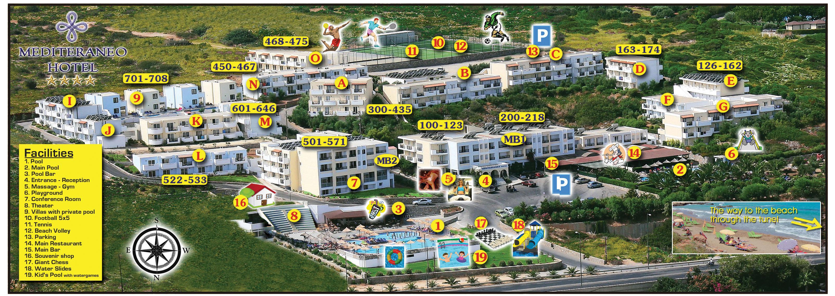 Mediterraneo Hotel Hersonissos  Zewnętrze zdjęcie